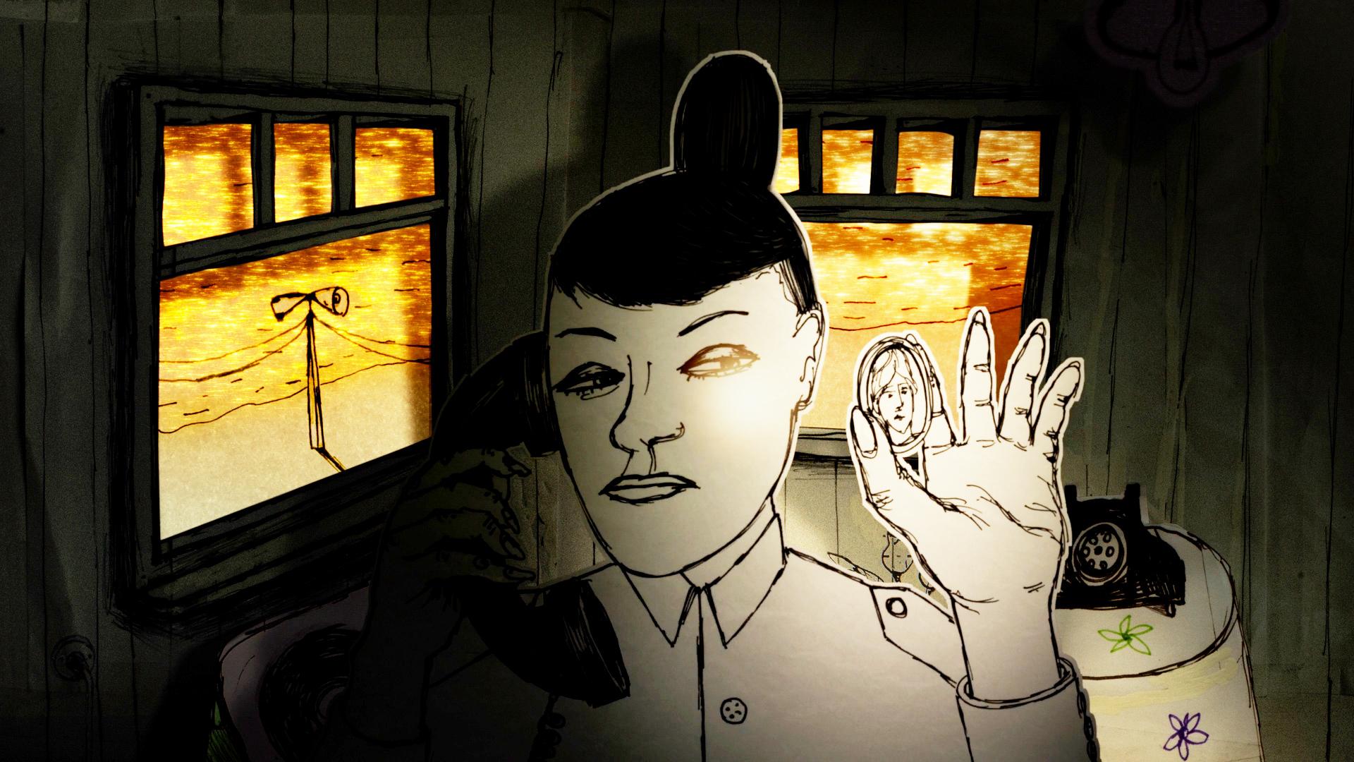 Fragment filmu animowanego „Zabij to i wyjedź z tego miasta” Mariusza Wilczyńskiego