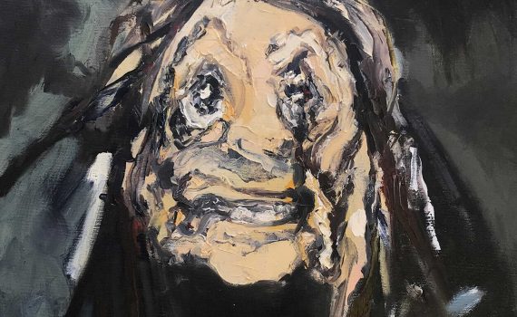 Fragment reprodukcji obrazu Aleksandra Szumlasa