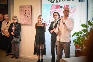 od lewej Emilia Dudziec, Aleksander Szumlas i Robert Sękiewicz