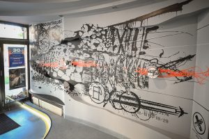 mural Bartłomieja Stypki odsłonięty podczas 30. Dni Częstochowy