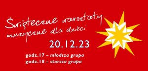 Warsztaty muzyczne dla dzieci plakat 