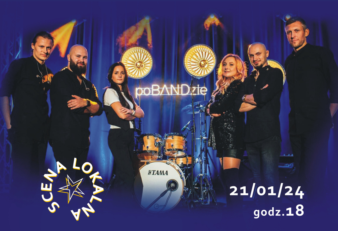 plakat zespołu Po Bandzie